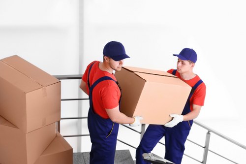 Organised storage unit for student items in Upminster
