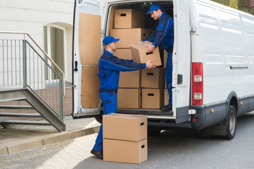 Local Upminster van service loading furniture
