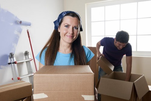 Local removals team handling relocation in Upminster