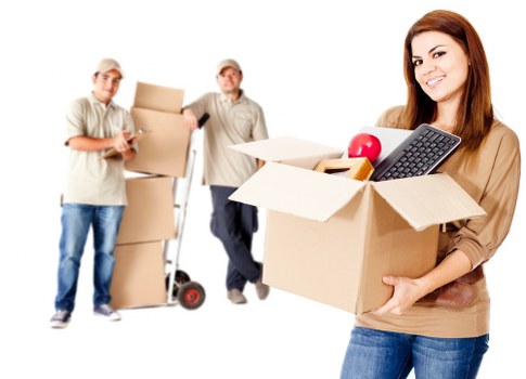 Business move preparation with packing materials for office removals in Upminster
